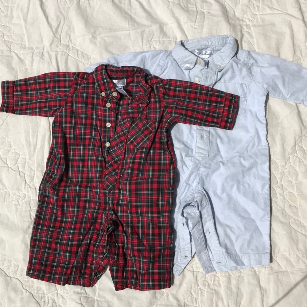 2 pack Ralph Lauren one piece outfit